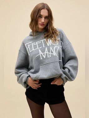 NWT DAYDREAMER FLEETWOOD MAC OVERSIZED LOGO HOODIE | L/XL